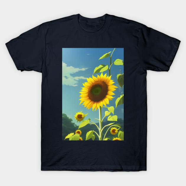 Sunflower T-Shirt by Artieries1